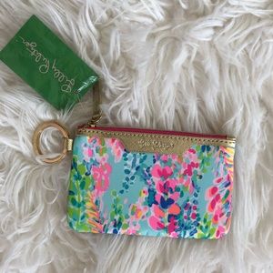 Lilly Pulitzer Keychain Wallet